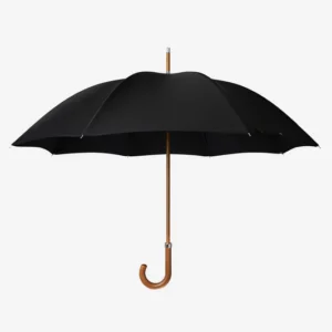 All Black City Gent Umbrella