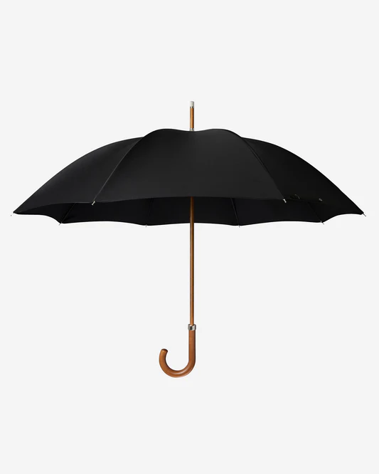 All Black City Gent Umbrella