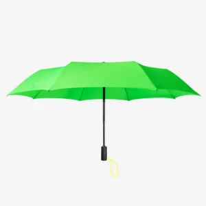 Neon Green Auto-Compact Umbrella