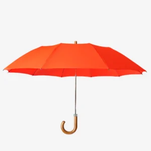 Orange Maple Telescopic Umbrella